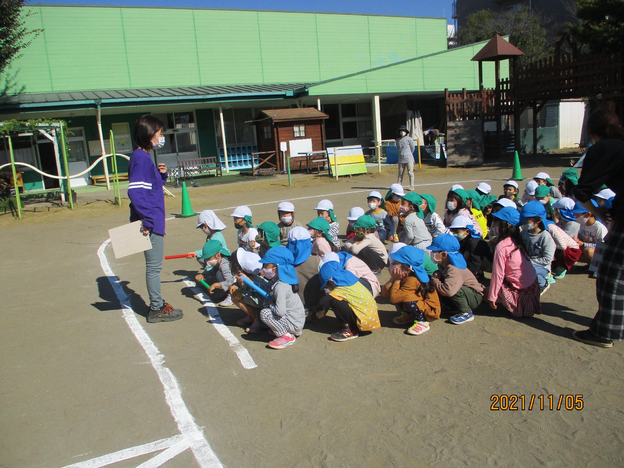 運動会の取り組みをしています！