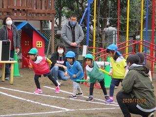 リレー大会！真剣勝負！（年長組）