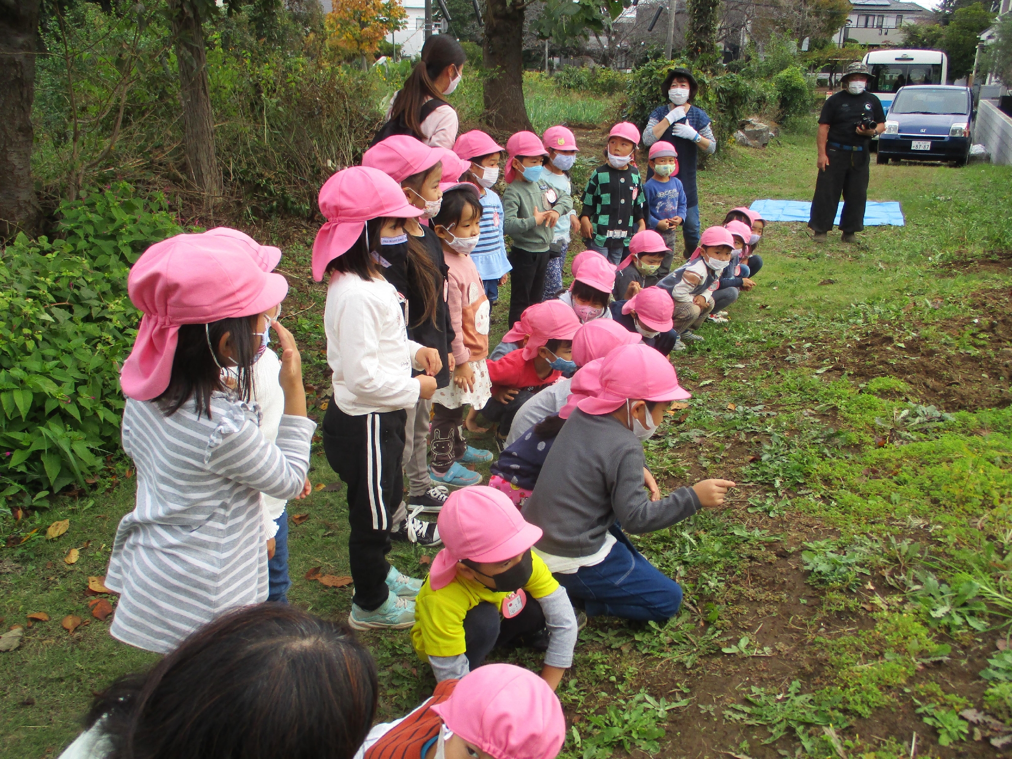 芋ほりに行ったよ！(年中組)